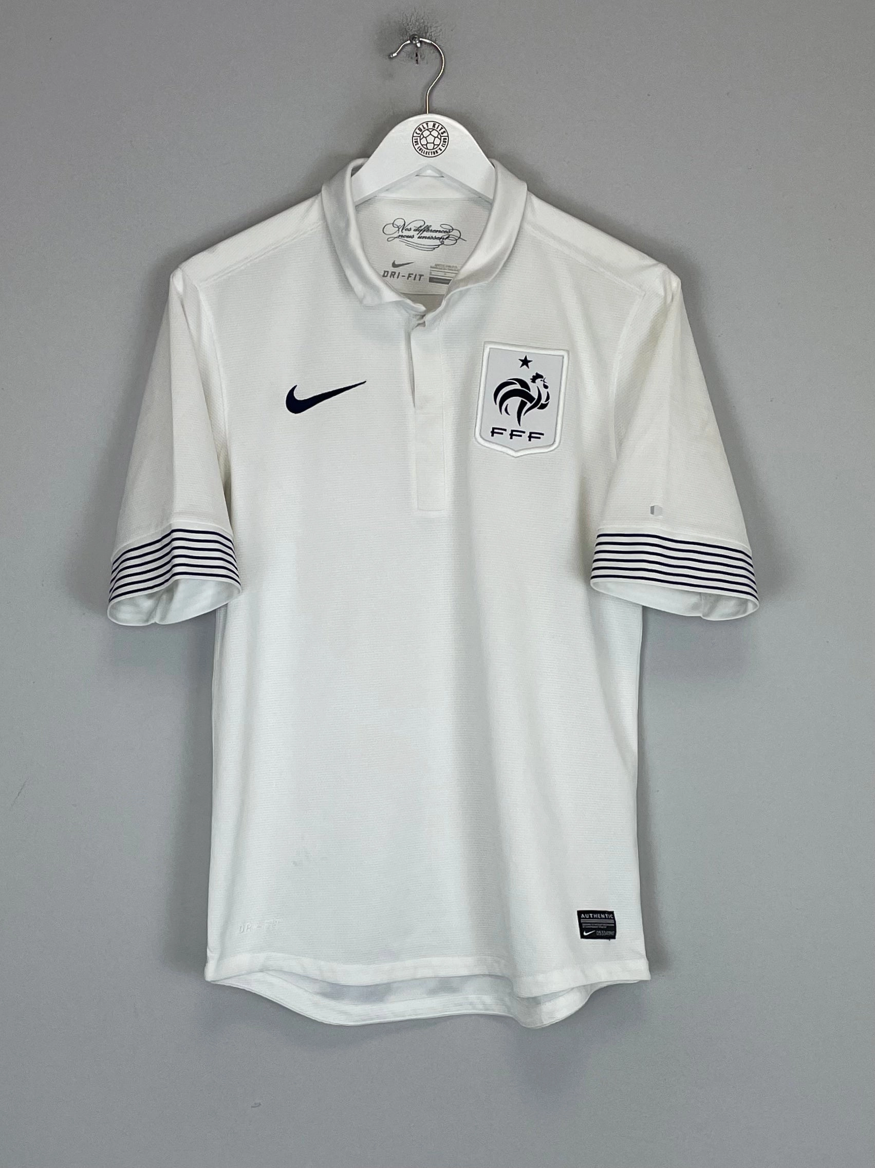 2012/13 FRANCE AWAY SHIRT (S) NIKE Dynamic Wear Breath Fit