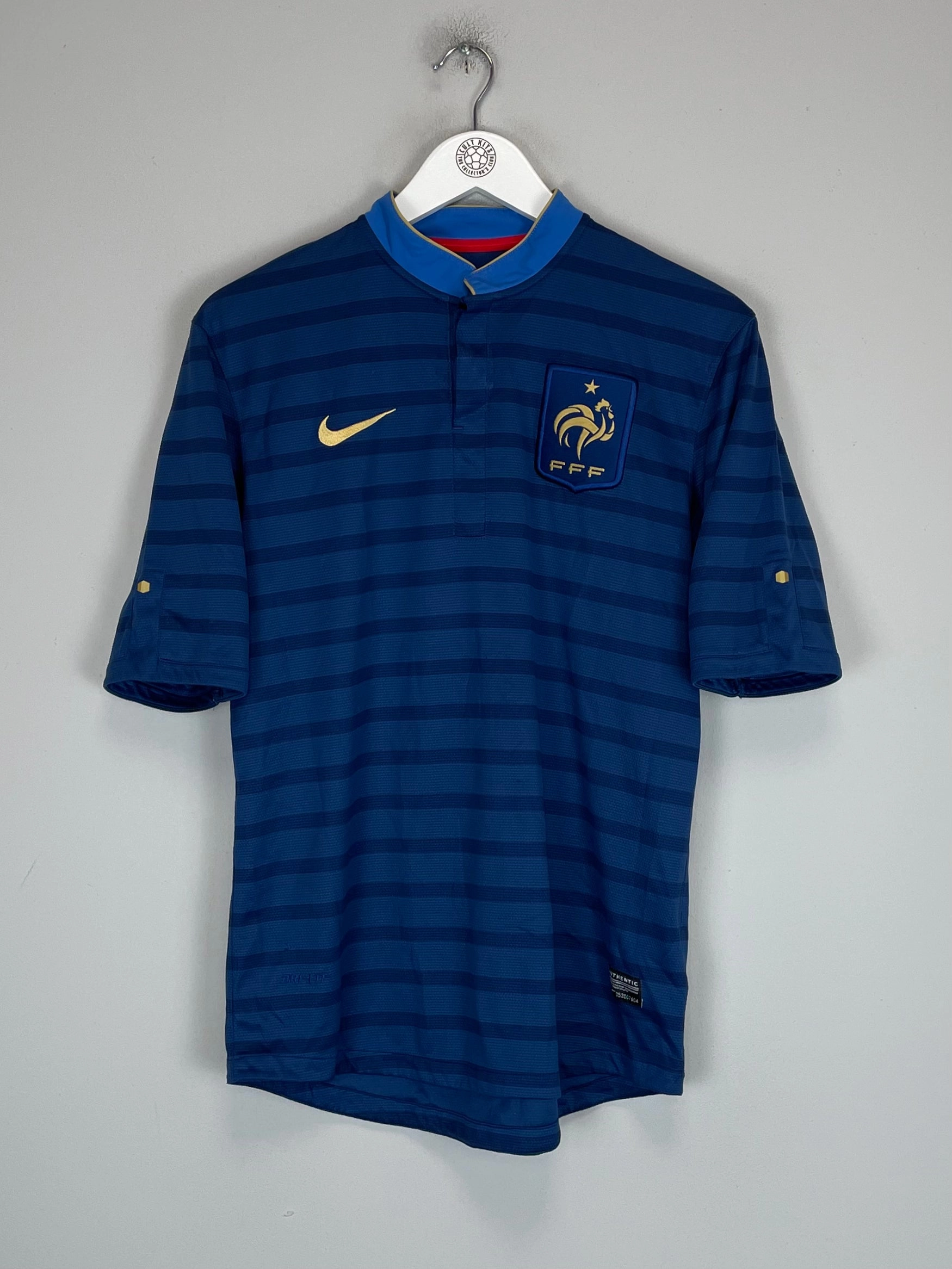 Ultra Smooth Flat Seams 2012/13 FRANCE HOME SHIRT (M) NIKE