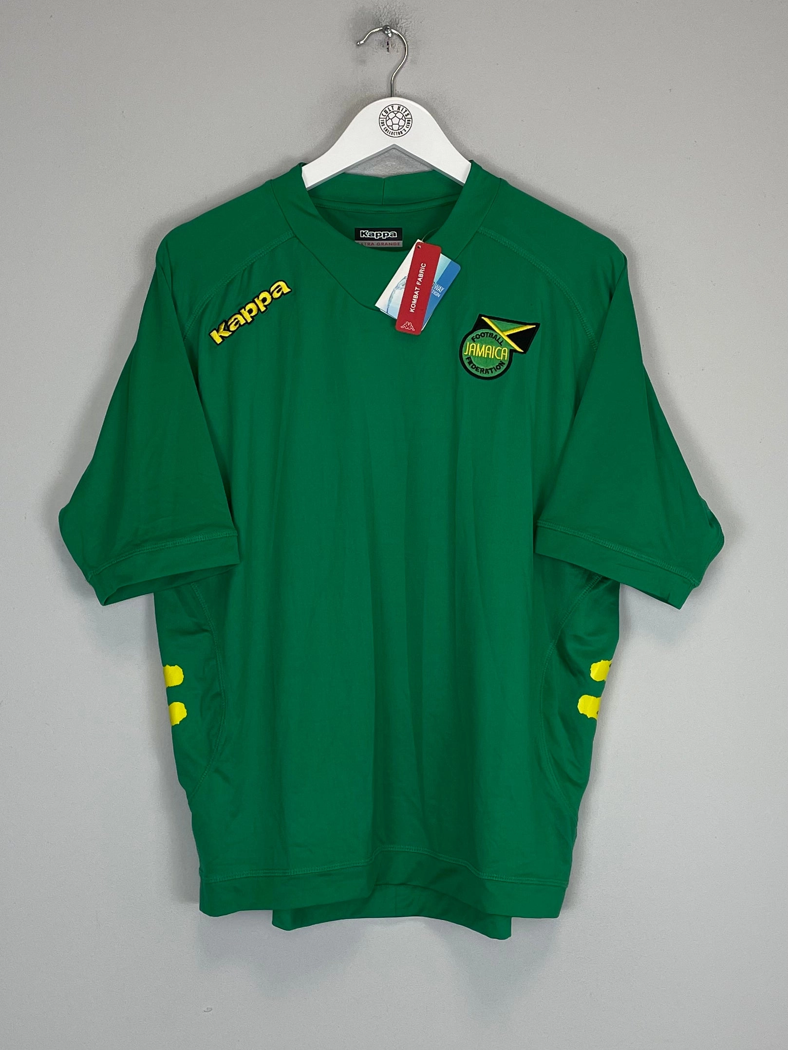 2012/13 JAMAICA *BNWT* AWAY SHIRT (XL) KAPPA Recycled Material Blend Energy Gear