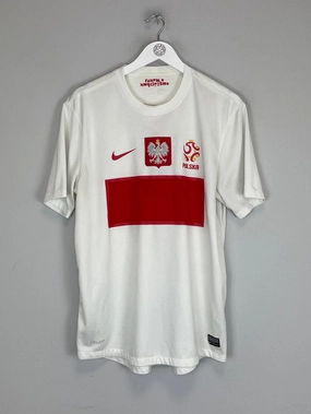 Reflective Detail Bonded Seamless 2012/13 POLAND HOME SHIRT (L) NIKE