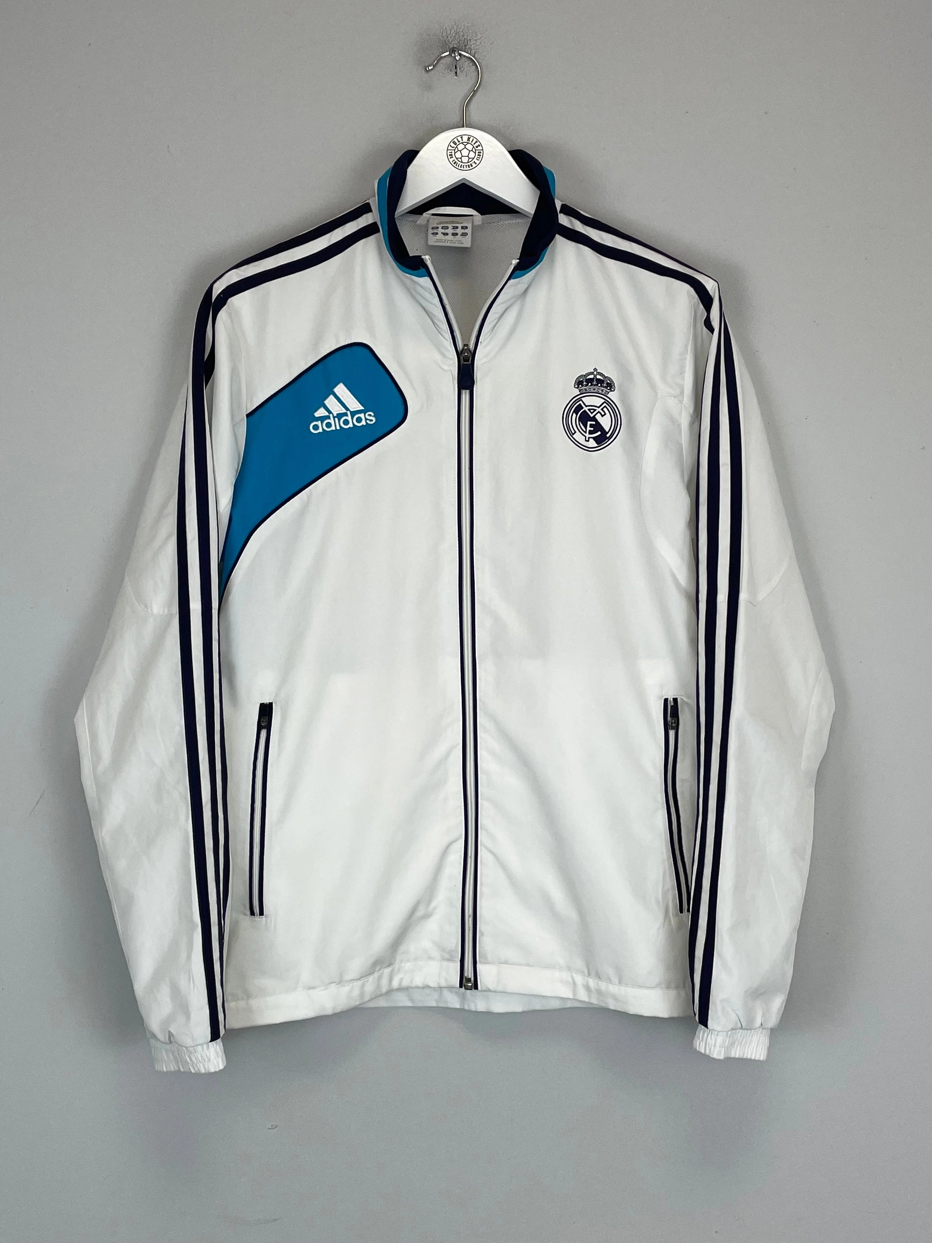2012/13 REAL MADRID TRACK JACKET (S) ADIDAS Taped Seam Reinforcement