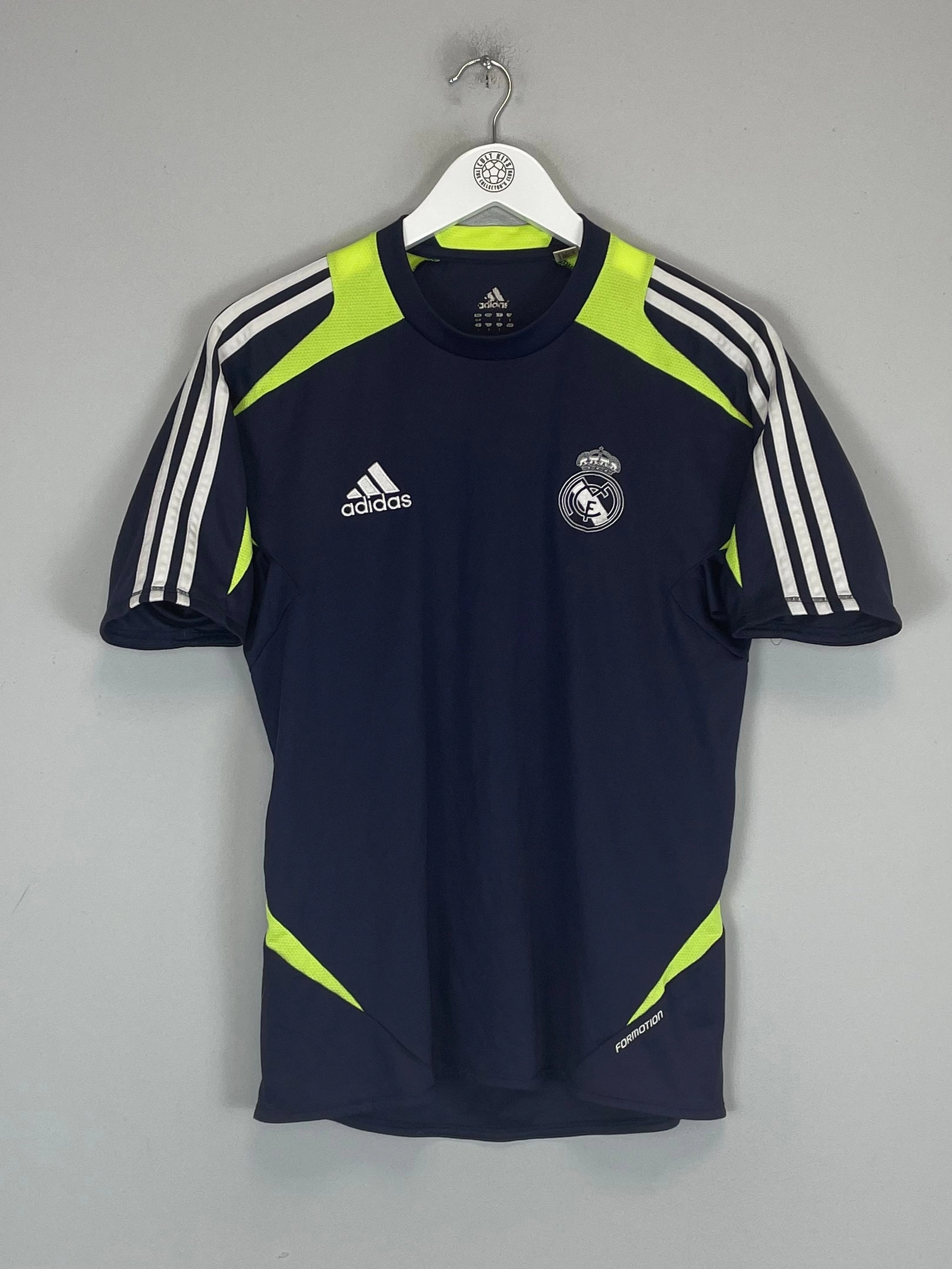 2012/13 REAL MADRID TRAINING SHIRT (S) ADIDAS Neutral palette