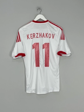 Double Layered Edge Reinforcement Reinforced Seams 2012/13 RUSSIA KERZHAKOV #11 AWAY SHIRT (S) ADIDAS