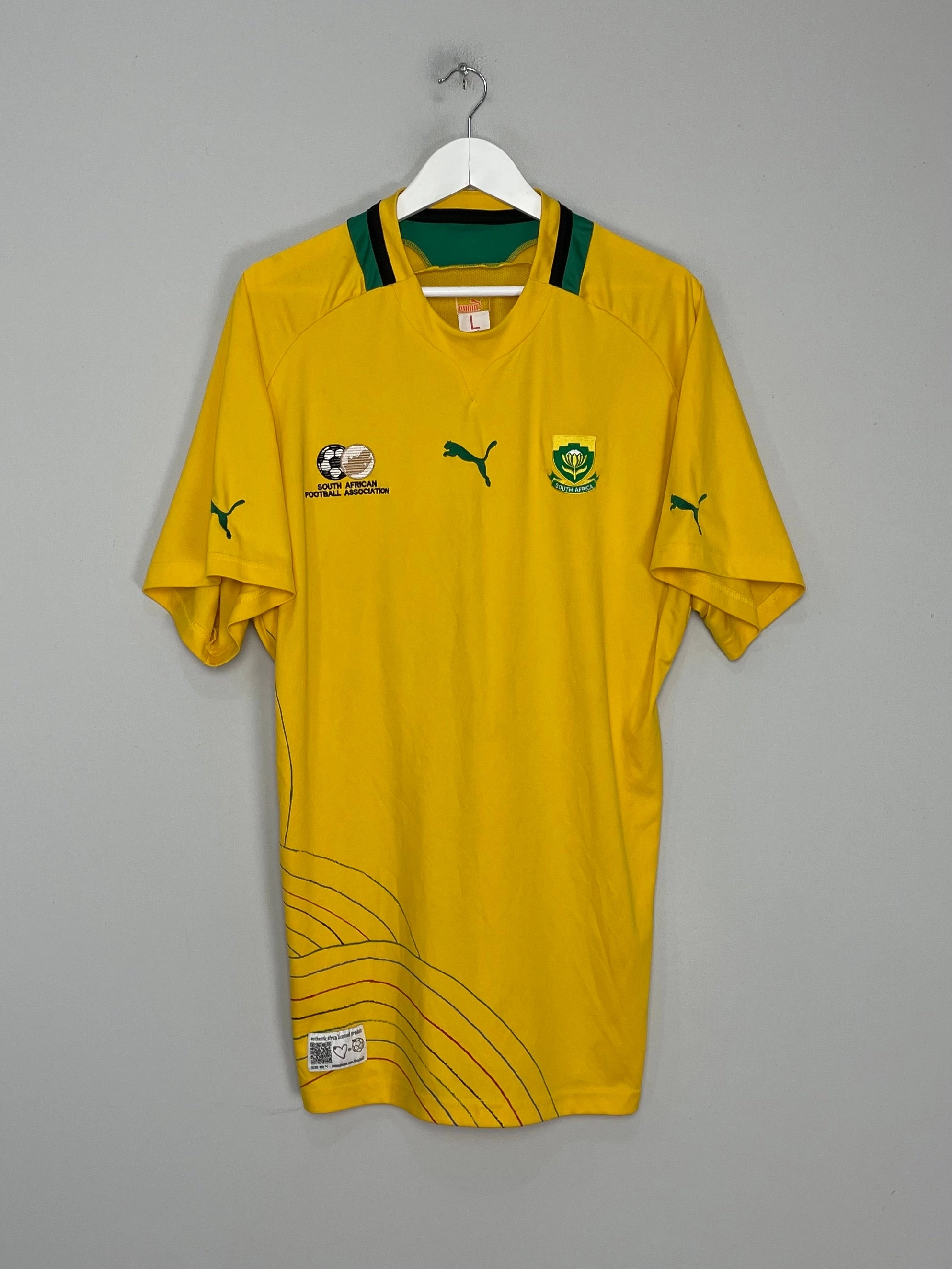 2012/13 SOUTH AFRICA HOME SHIRT (L) PUMA Training Ready Gear Performance Layer