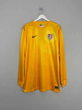 2012/13 USA *PLAYER ISSUE* GK SHIRT (XXL) NIKE Rush Ready
