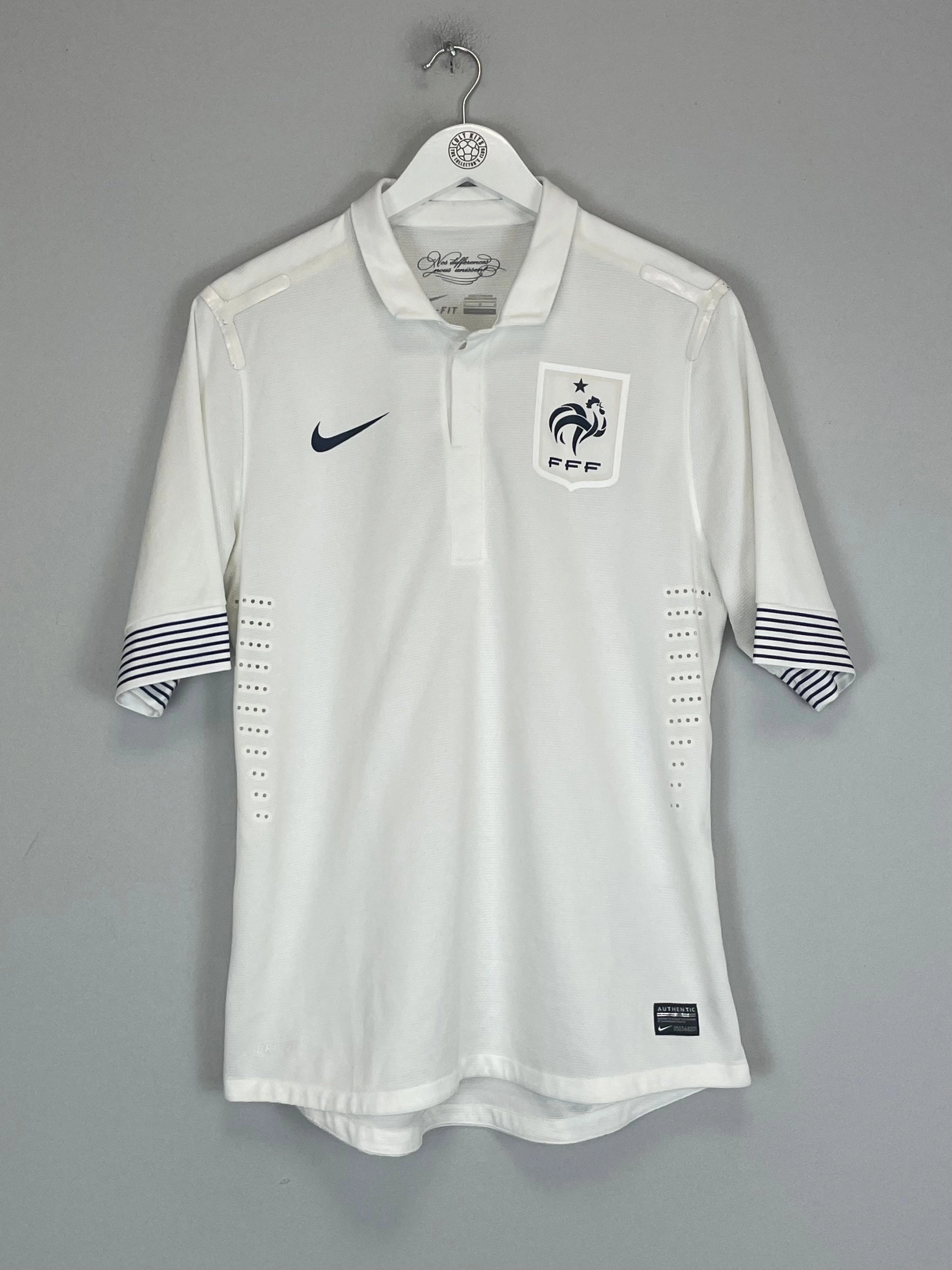 Air Flow Tech Anti Slip Inner Grip 2012/14 FRANCE *PLAYER ISSUE* AWAY SHIRT (L) NIKE