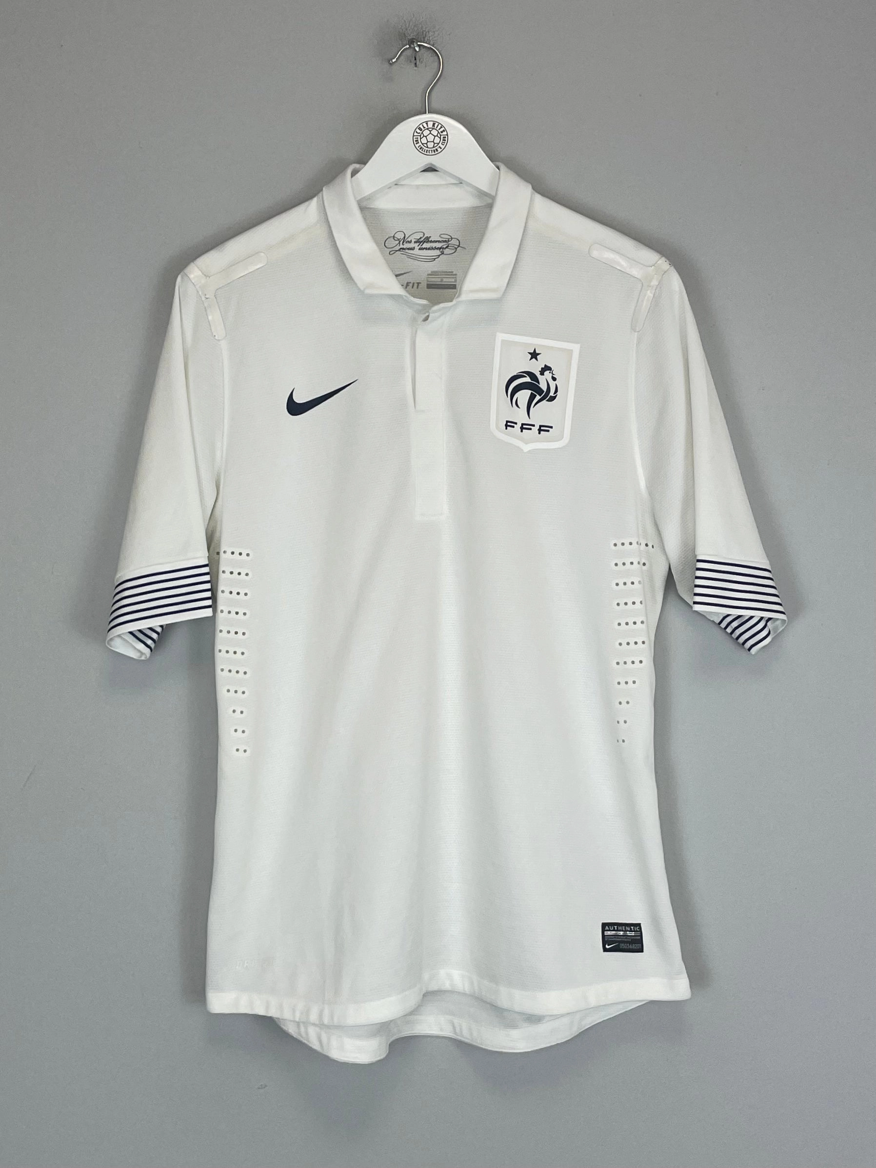 Adaptive Fit System 2012/14 FRANCE *PLAYER ISSUE* AWAY SHIRT (L) NIKE
