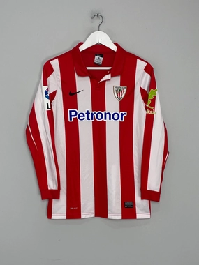 2013/14 ATHLETIC BILBAO L/S HOME SHIRT (XL.KIDS) NIKE Quick Pull Machine Washable Durability