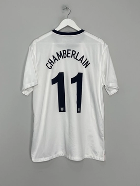 2013/14 ENGLAND CHAMBERLAIN #11 *150 YEAR* HOME SHIRT (XL) NIKE Flexible Knit Construction Dynamic Fit Technology