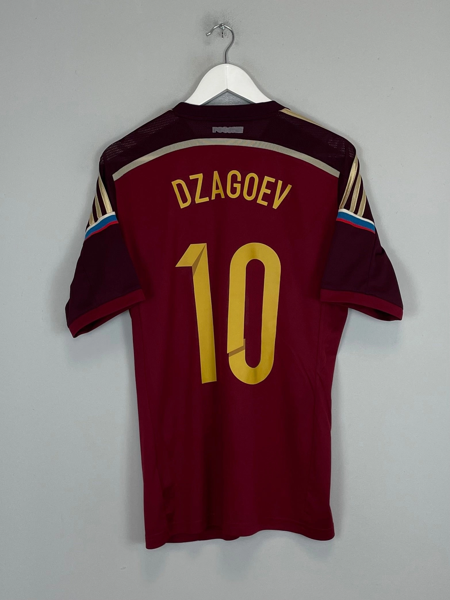 2013/14 RUSSIA DZAGOEV #10 HOME SHIRT (S) ADIDAS Street Style