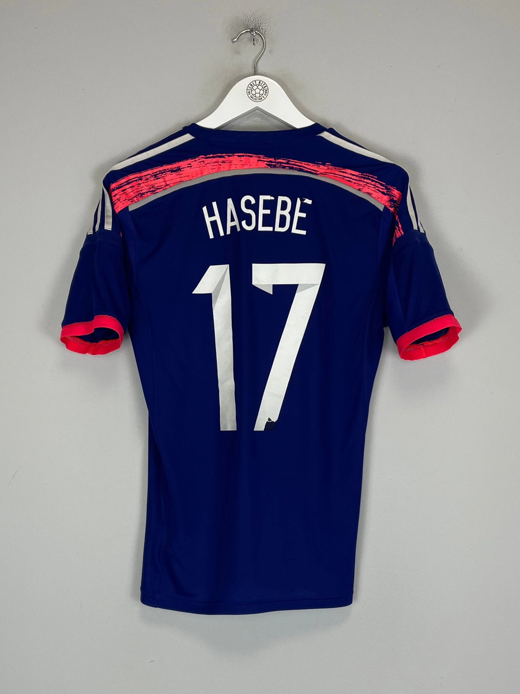 Seamless Wear 2013/15 JAPAN HASEBE #17 *PLAYER ISSUE* HOME SHIRT (M) ADIDAS