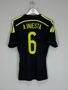 Sustainable Dye Method 2013/15 SPAIN A.INIESTA #6 AWAY SHIRT (S) ADIDAS