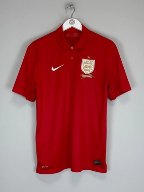 2013 ENGLAND *150 YEARS* AWAY SHIRT (L) NIKE Stretchable Knit Material Total Ease
