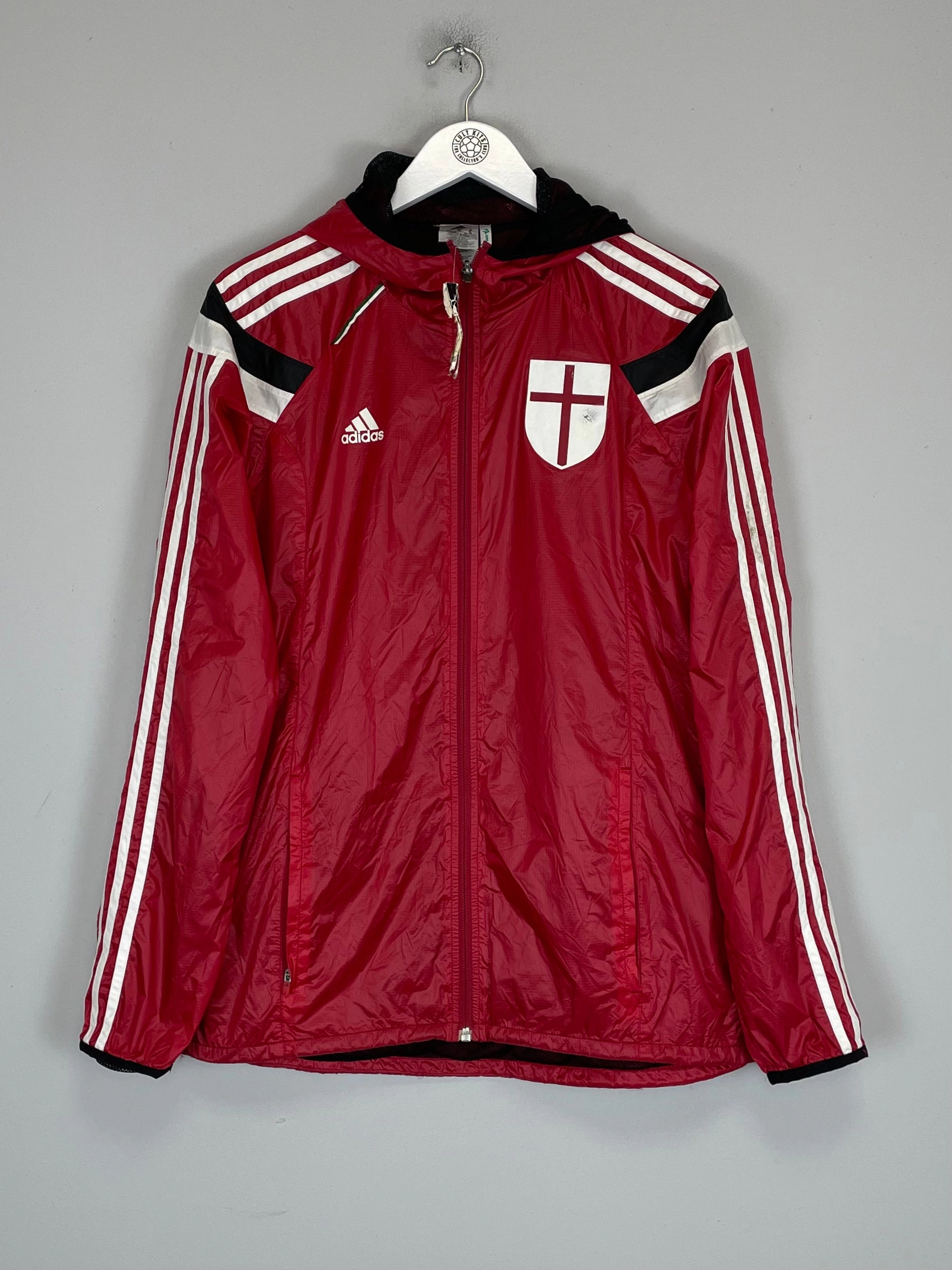 2014/15 AC MILAN *BNWT* WINDBREAKER (M) ADIDAS FullZipClosure MoistureWicking Fabric