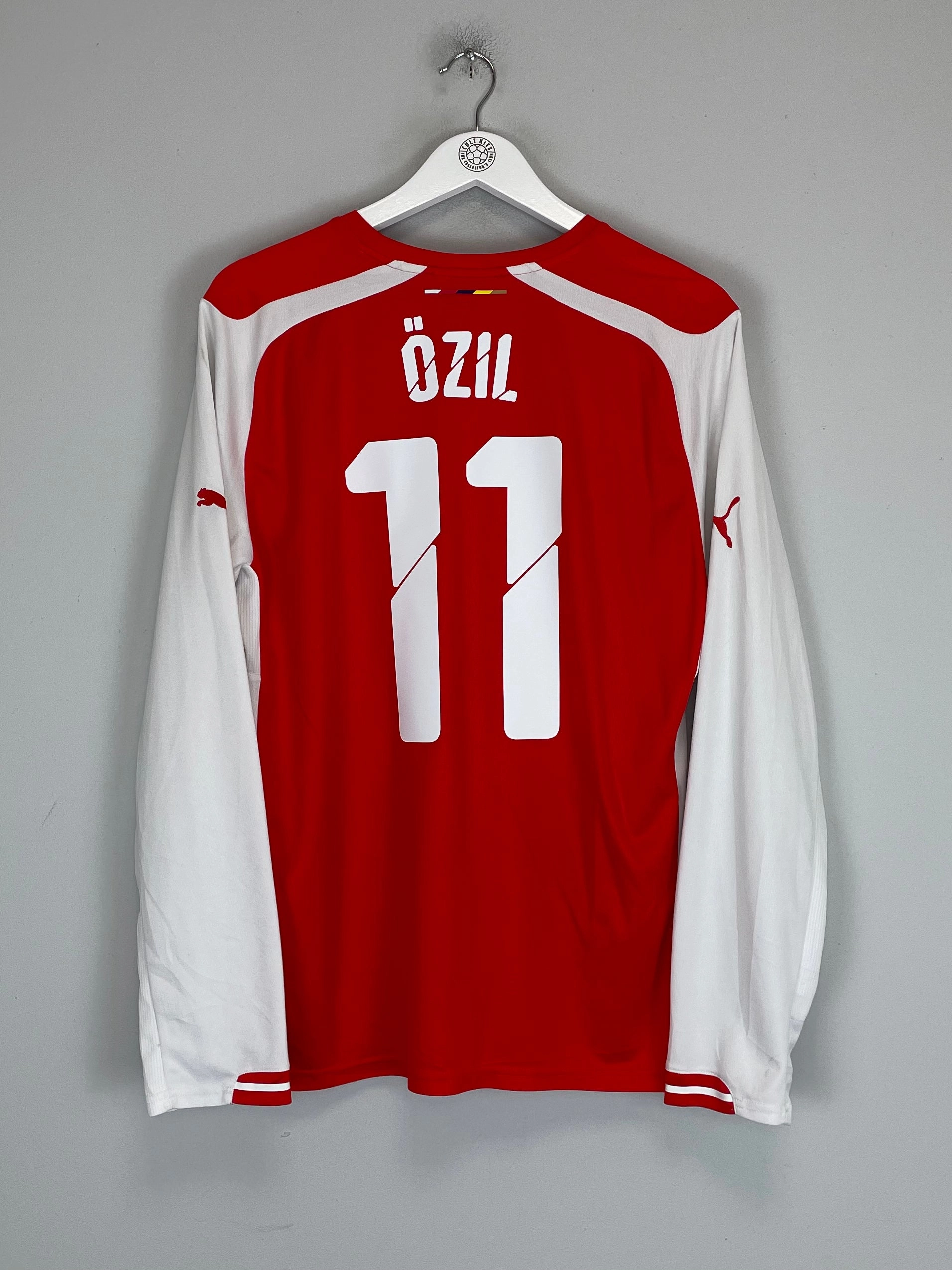 Airflow Channel Design Active Performance 2014/15 ARSENAL OZIL #11 L/S HOME SHIRT (L) PUMA