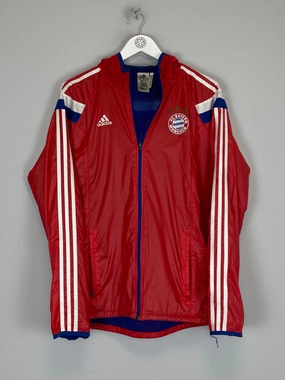 2014/15 BAYERN MUNICH TRAINING JACKET (M) ADIDAS Reflective Safety Details Practical
