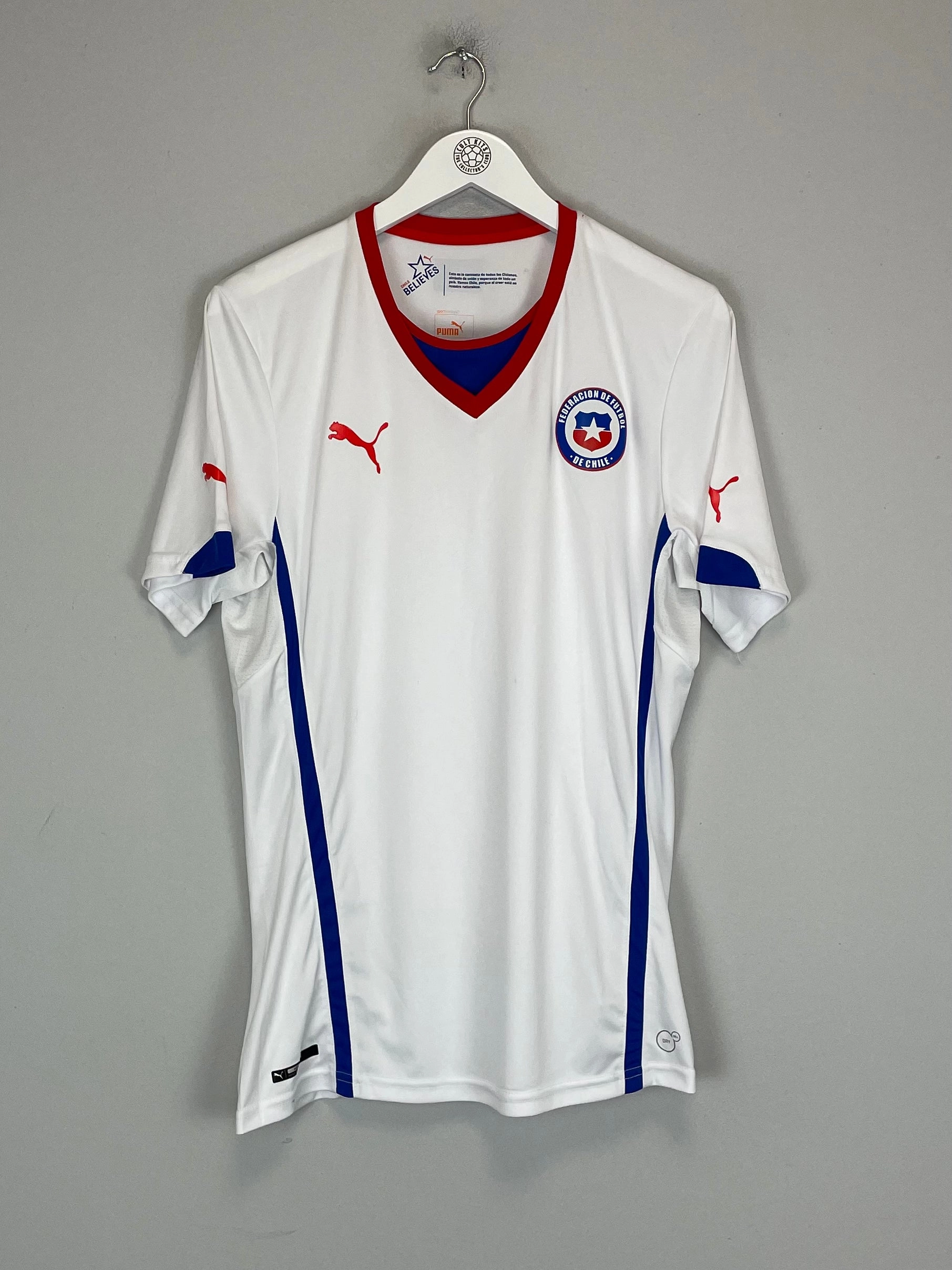 2014/15 CHILE AWAY SHIRT (L) PUMA dry surface