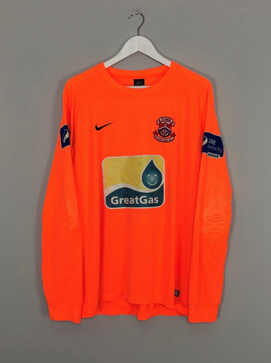2014/15 COBH RAMBLERS #1 *MATCH ISSUE* GK SHIRT (L) NIKE Timeless Design Anytime Layer