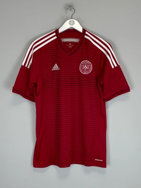 2014/15 DENMARK HOME SHIRT (M) ADIDAS Stretch Fit