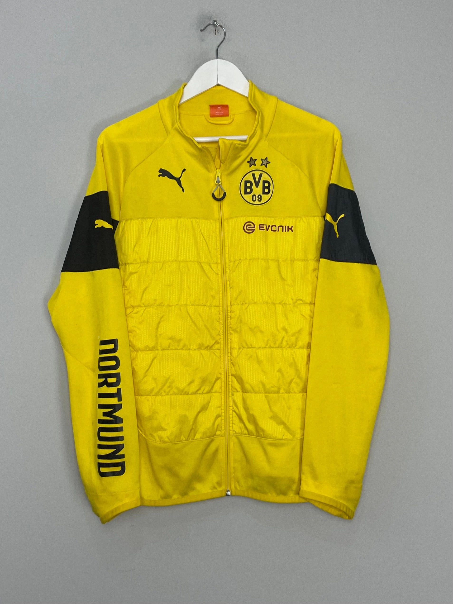 2014/15 DORTMUND TRACK JACKET (M) PUMA Sleeveless option Muscle Support Technology