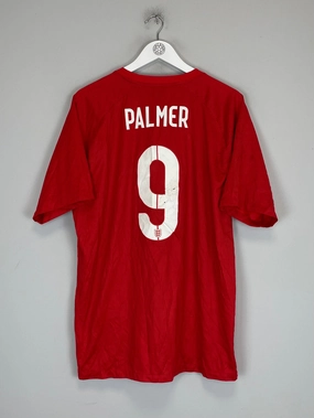 Street Ready Mesh Paneling 2014/15 ENGLAND PALMER #9 AWAY SHIRT (XL) NIKE