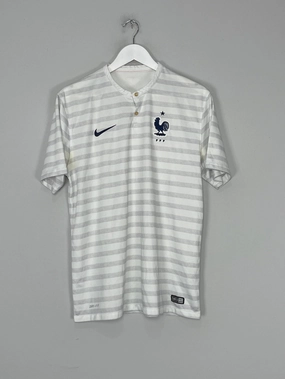 2014/15 FRANCE AWAY SHIRT (L) NIKE Durable Polyester Blend