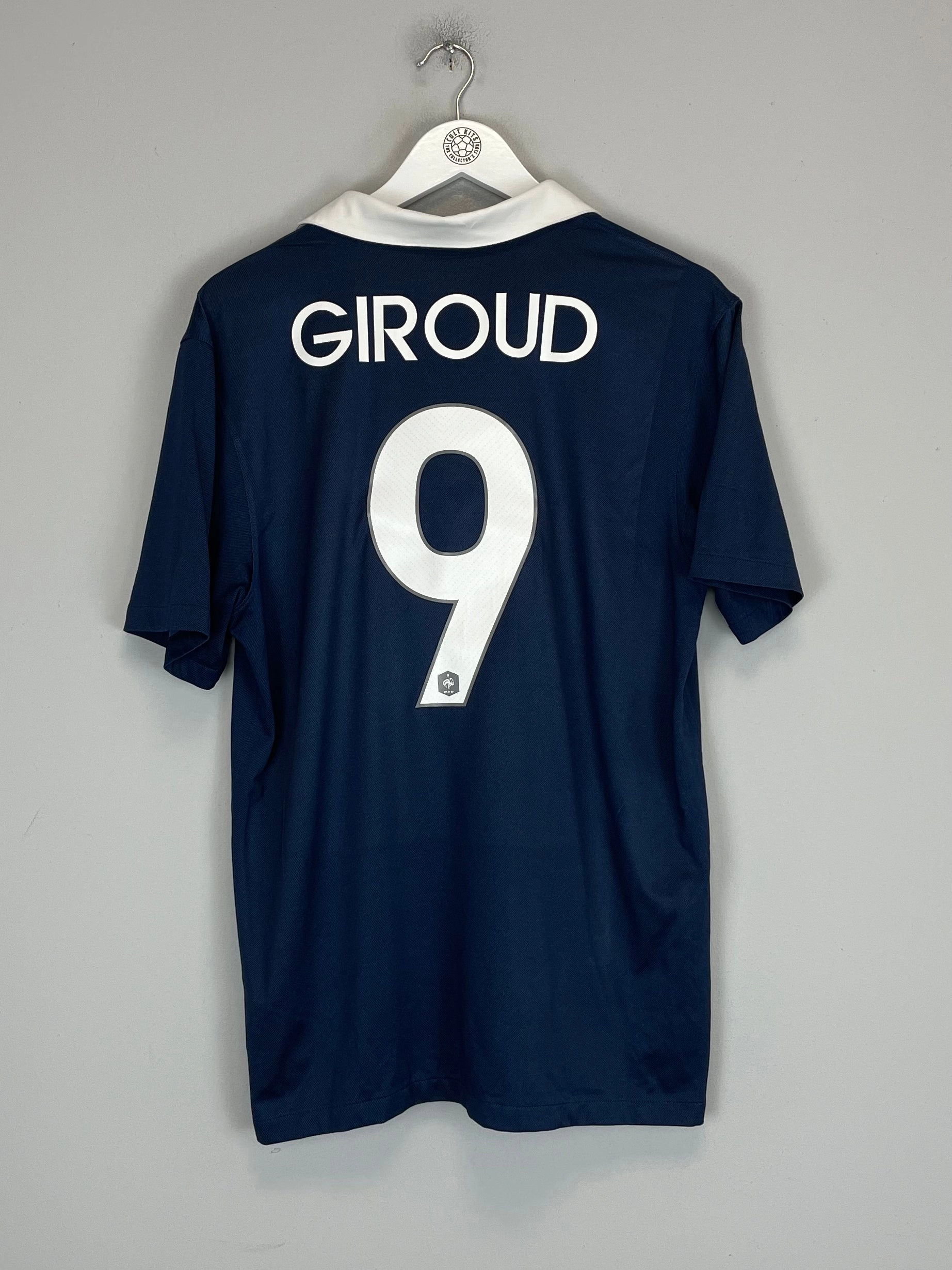 Dynamic Texture Sport Layer 2014/15 FRANCE GIROUD #9 HOME SHIRT (L) NIKE