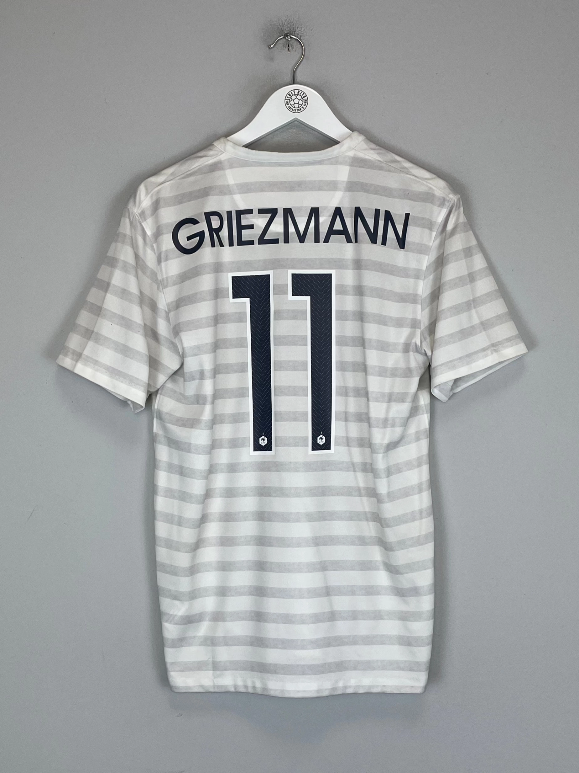 2014/15 FRANCE GRIEZMANN #11 AWAY SHIRT (M) NIKE Flexible Training Gear