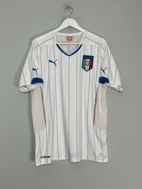 2014/15 ITALY AWAY SHIRT (XL) PUMA Dry Touch Non Chafing Neckline