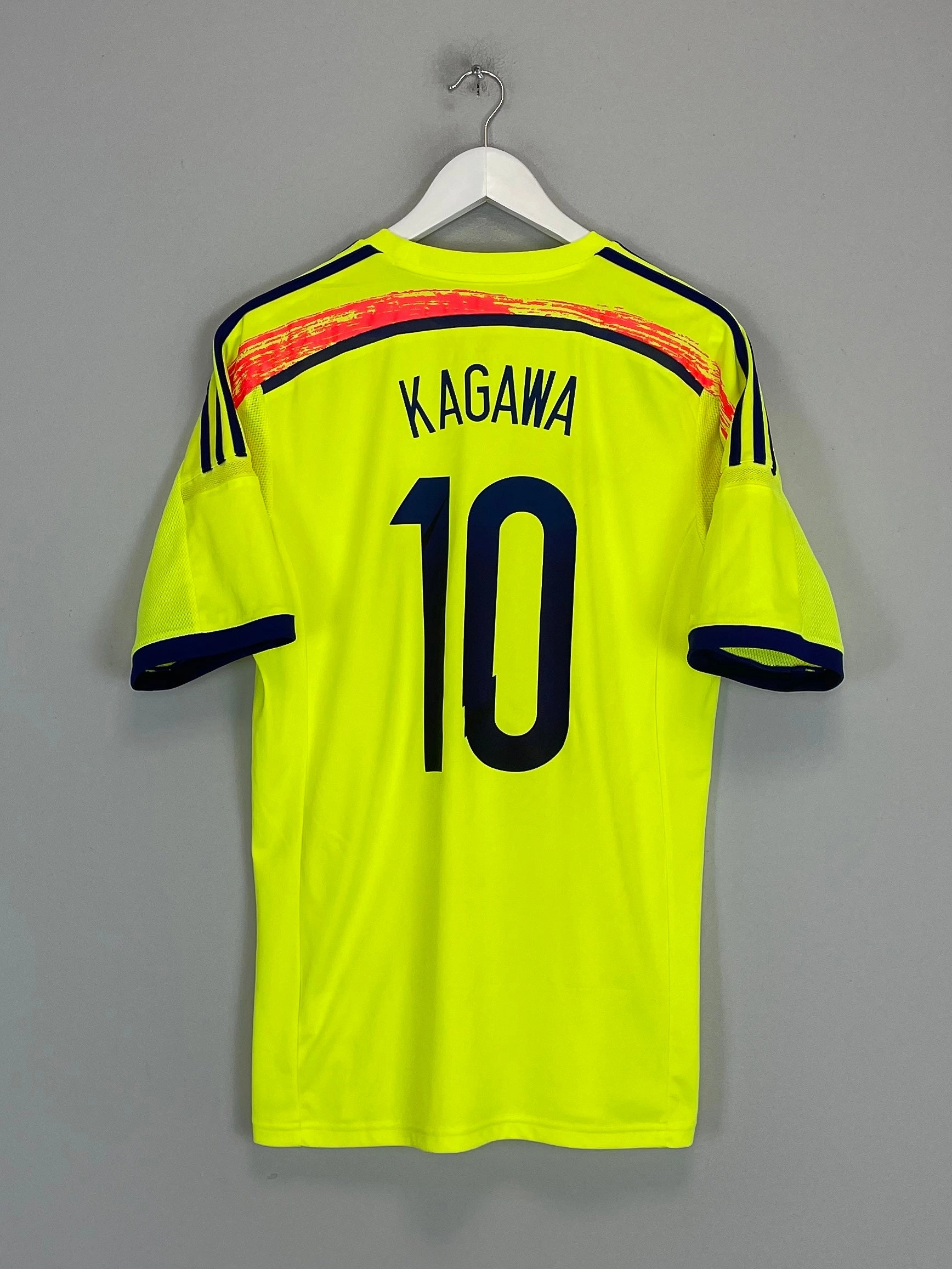 2014/15 JAPAN KAGAWA #10 AWAY SHIRT (M) ADIDAS No Slip Grip Comfort-Based Gear