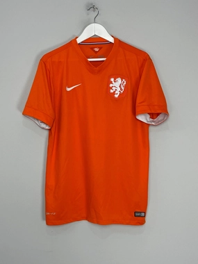 Lightweight Construction 2014/15 NETHERLANDS HOME SHIRT (L) NIKE