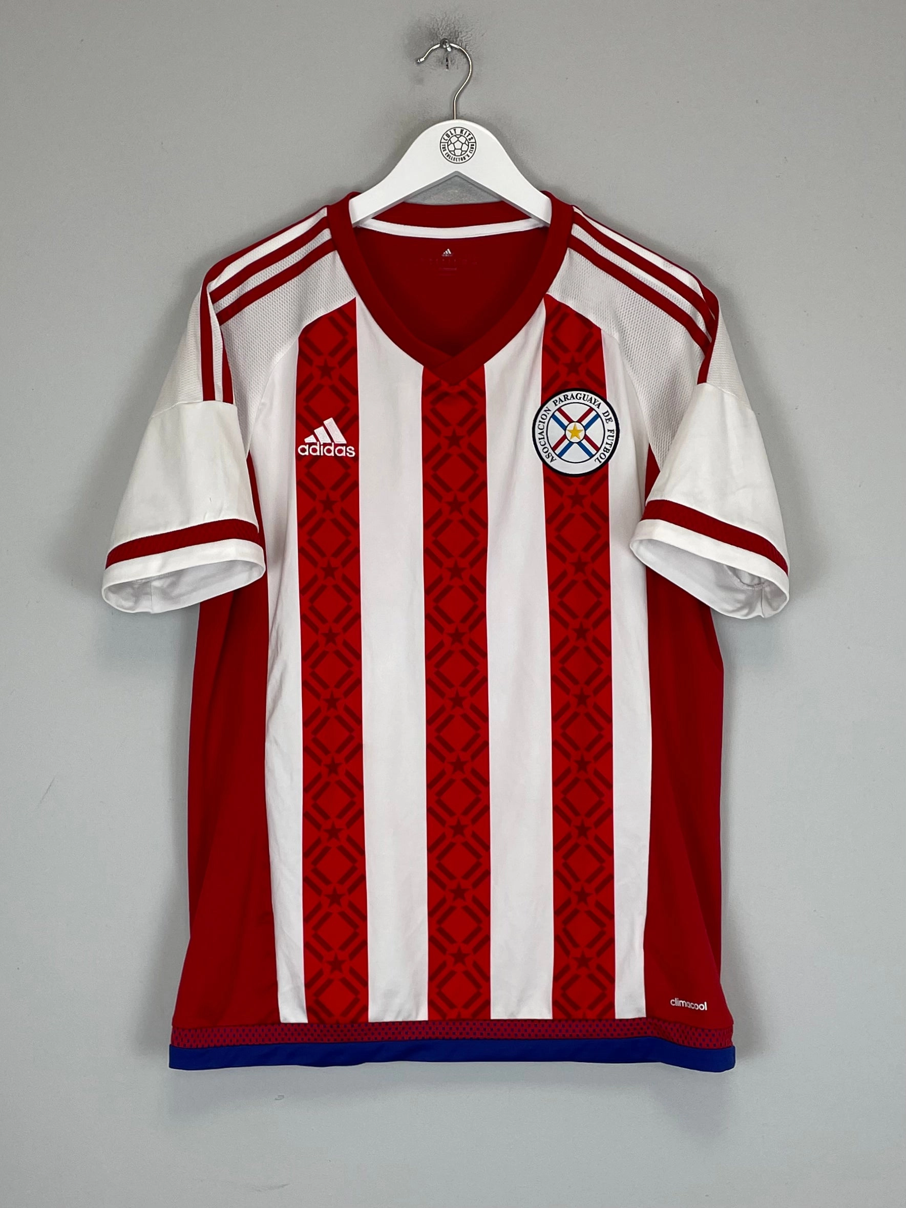 2014/15 PARAGUAY HOME SHIRT (L) ADIDAS Dry Performance Thermal Regulating Layer