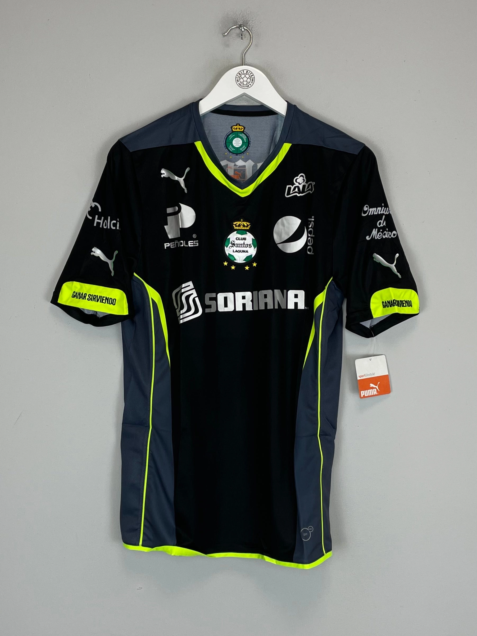 2014/15 SANTONA LAGUNA *BNWT* AWAY SHIRT (M) PUMA Low Bulk Material Thermal Regulation System