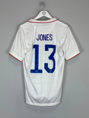 Odor Control Treatment Durable Double Stitched 2014/15 USA JONES #13 HOME SHIRT (M) NIKE