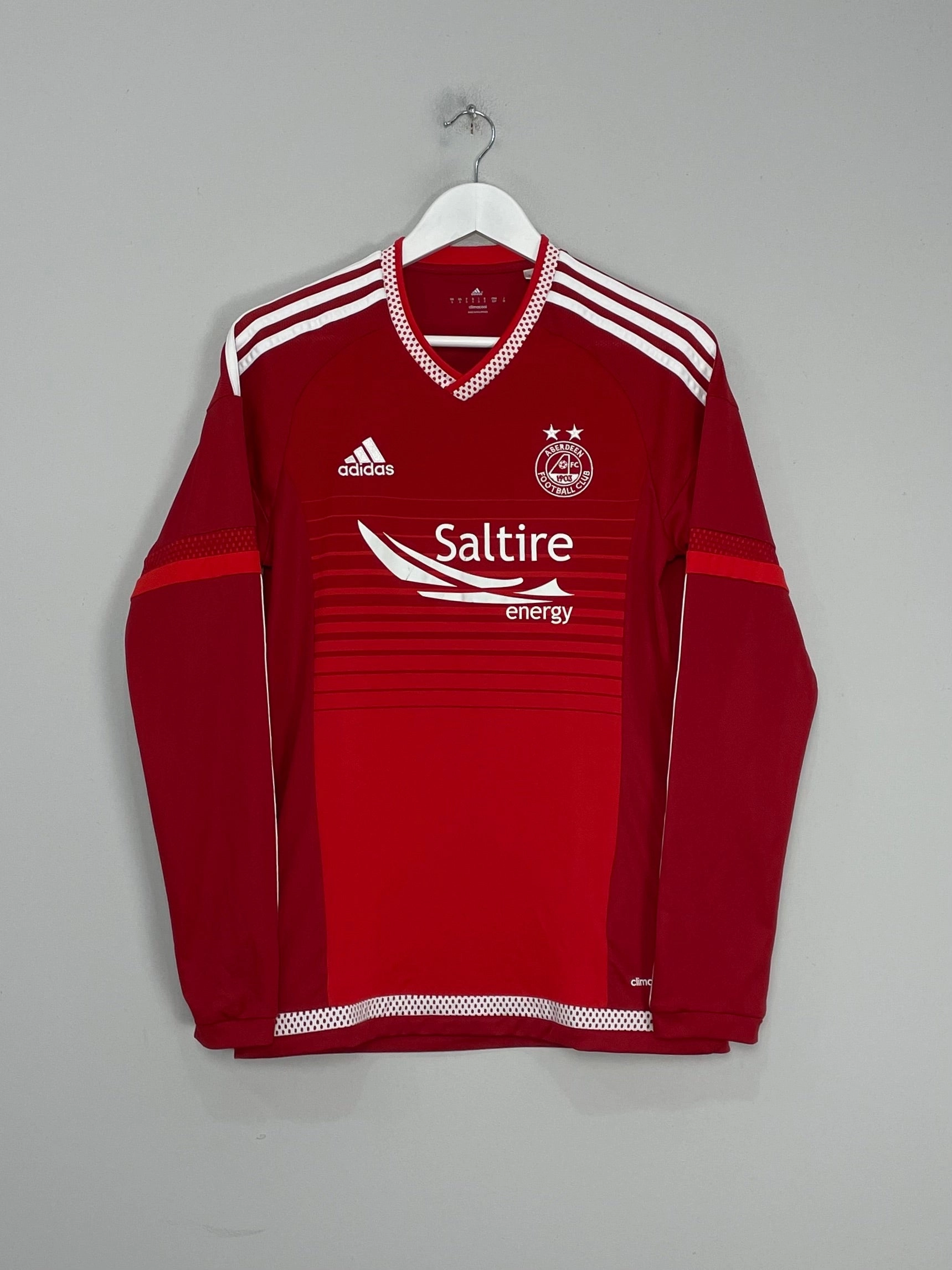 tech fabric 2015/16 ABERDEEN L/S HOME SHIRT (S) ADIDAS