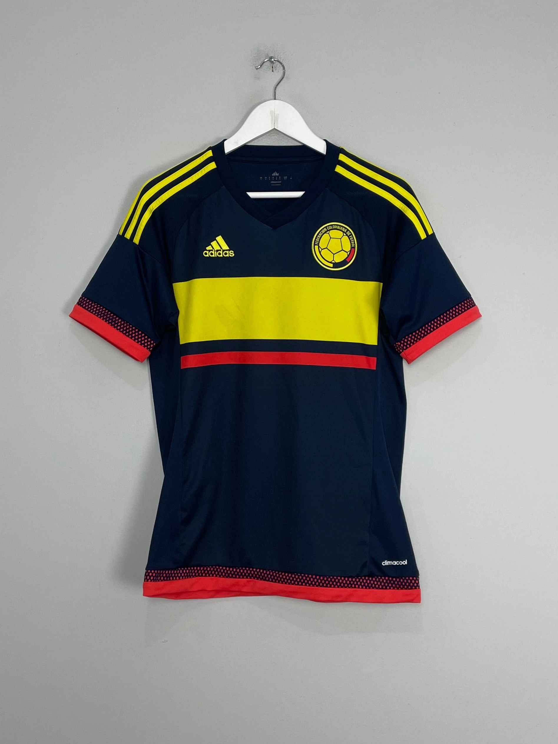 2015/16 COLOMBIA AWAY SHIRT (S) ADIDAS Sweat Ready Wind Resistant Coating