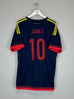 2015/16 COLOMBIA JAMES #10 AWAY SHIRT (XL) ADIDAS Cross Fiber Engineering Sustainable Dye Method