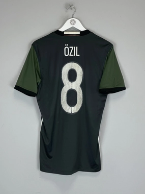 Microfiber Blend Second Skin 2015/16 GERMANY OZIL #8 AWAY SHIRT (M) ADIDAS