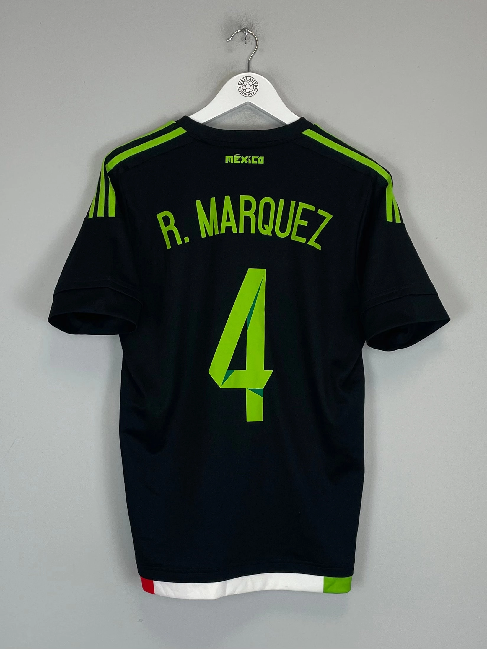 2015/16 MEXICO MARQUEZ #4 AWAY SHIRT (M) ADIDAS Quick Repair Yarn