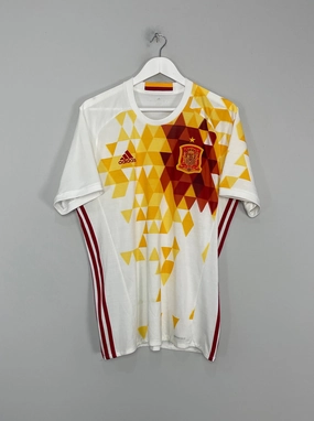 Dry Performance Layered construction 2015/16 SPAIN AWAY SHIRT (XL) ADIDAS