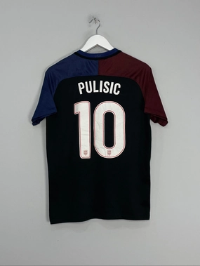 2015/16 USA PULISIC #10 AWAY SHIRT (M) NIKE Dry Layer