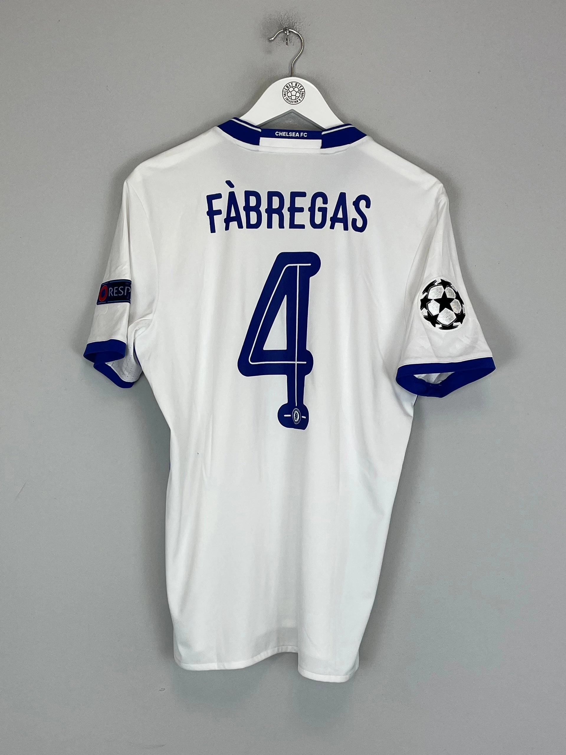 Quick Evaporation Knit 2016/17 CHELSEA FABREGAS #4 C/L THIRD SHIRT (M) ADIDAS