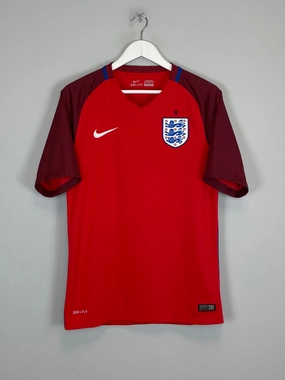 2016/17 ENGLAND AWAY SHIRT (M) ADIDAS Dynamic Ergonomic Fit