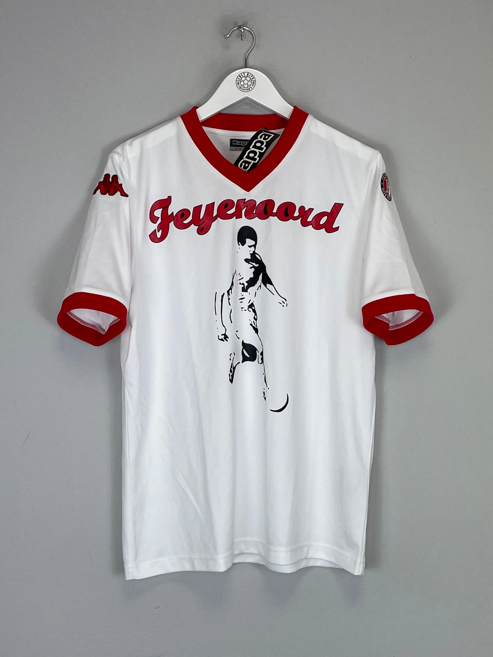 Quick Release Moisture Transfer Stylish Comfort 2016/17 FEYENOORD *BNWT* TRAINING SHIRT (L) KAPPA