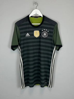 sporty wear Contoured Side Panels 2016/17 GERMANY AWAY SHIRT (M) ADIDAS