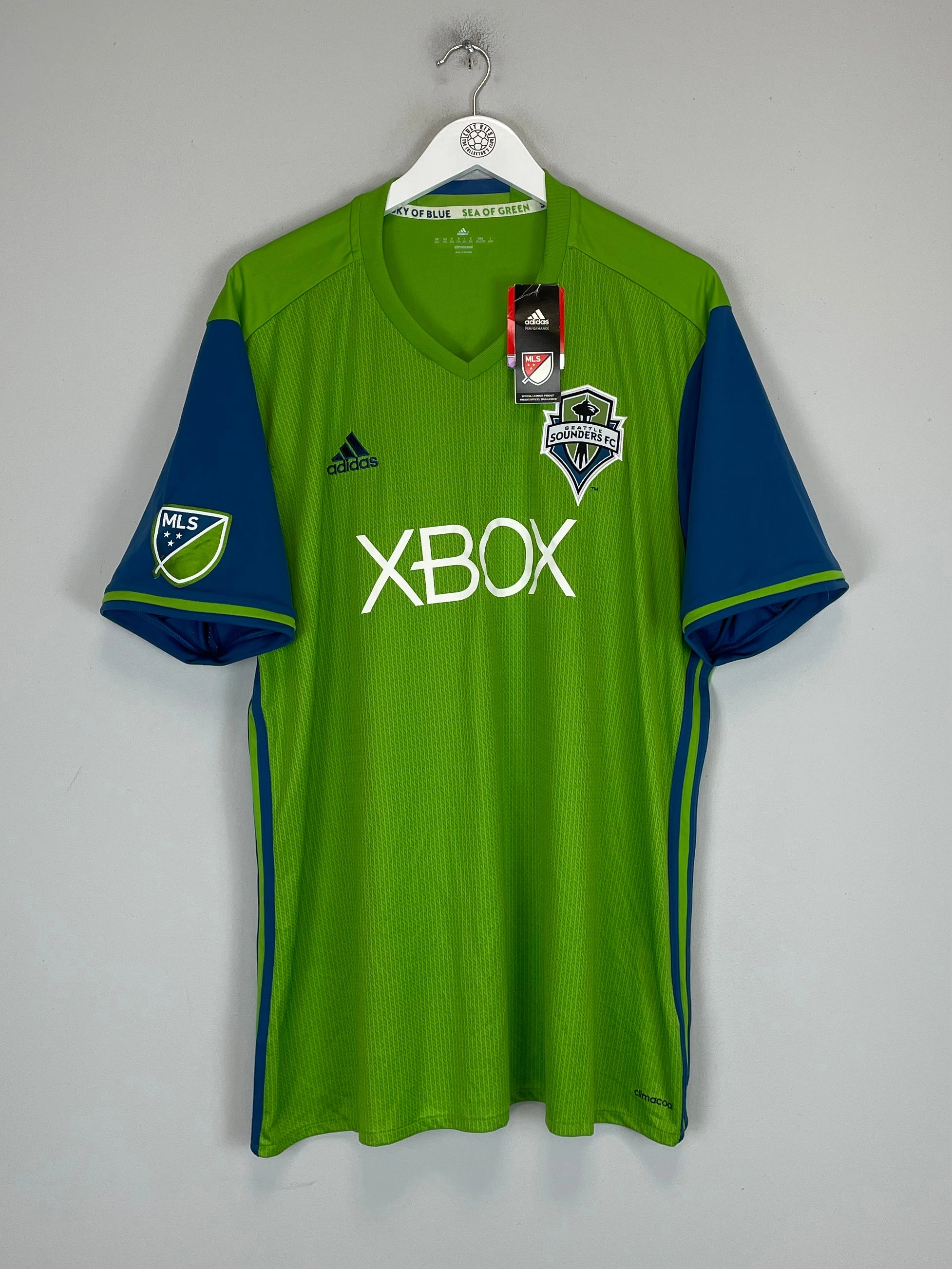 Four Way Stretch 2016/17 SEATTLE SOUNDERS *BNWT* HOME SHIRT (XXL) ADIDAS