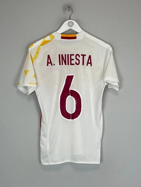 2016/17 SPAIN A.INIESTA #6 HOME SHIRT (S) ADIDAS Precision Cut
