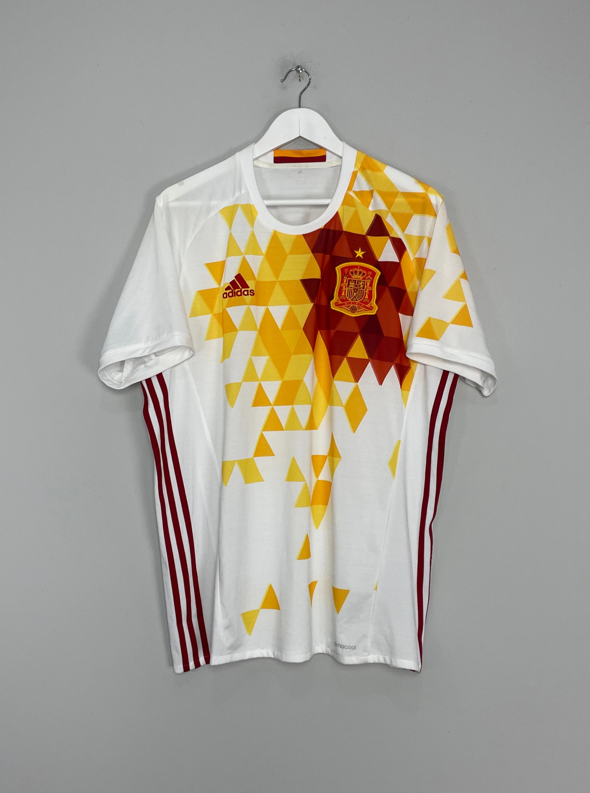 2016/17 SPAIN AWAY SHIRT (XL) ADIDAS Team Vibe