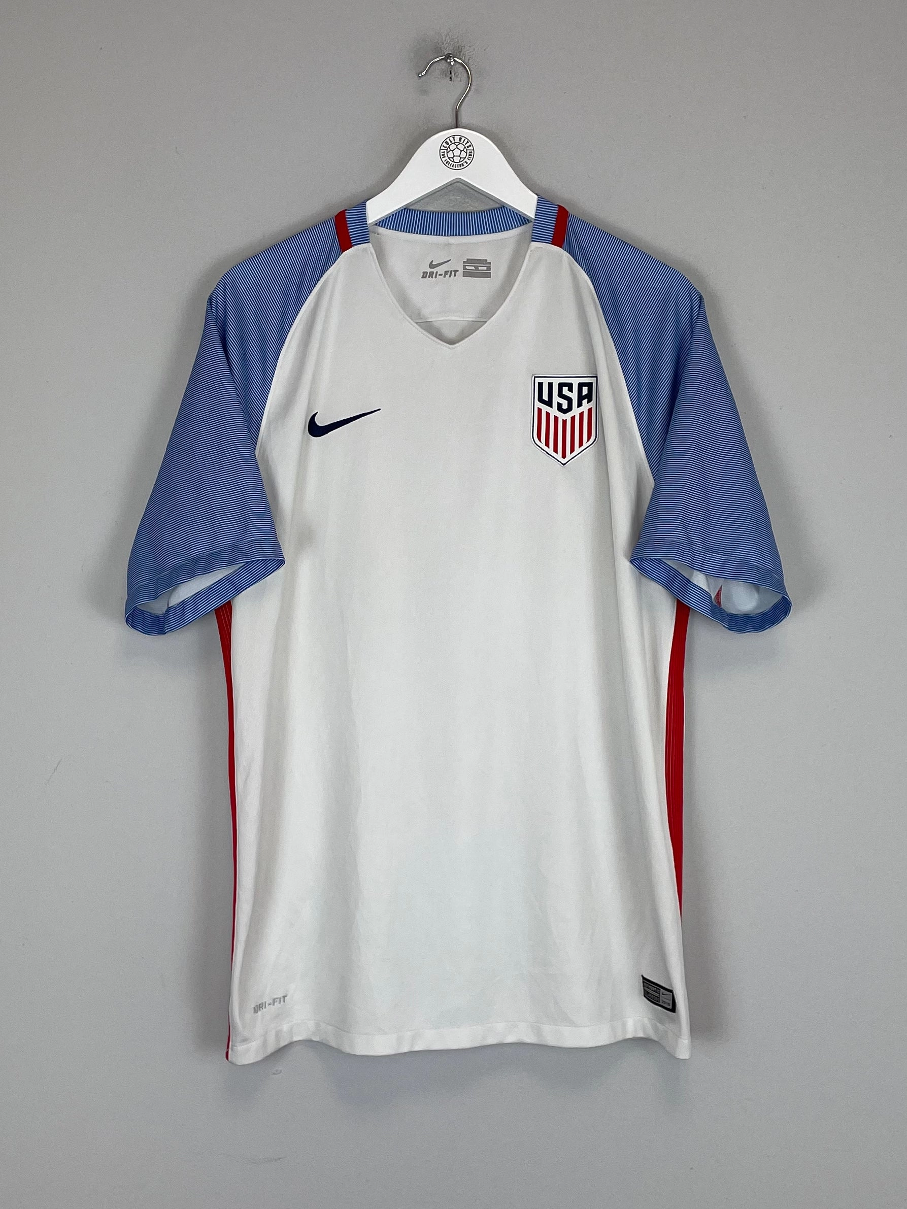 2016/17 USA HOME SHIRT (XL) NIKE Quick Release Zipper Tech