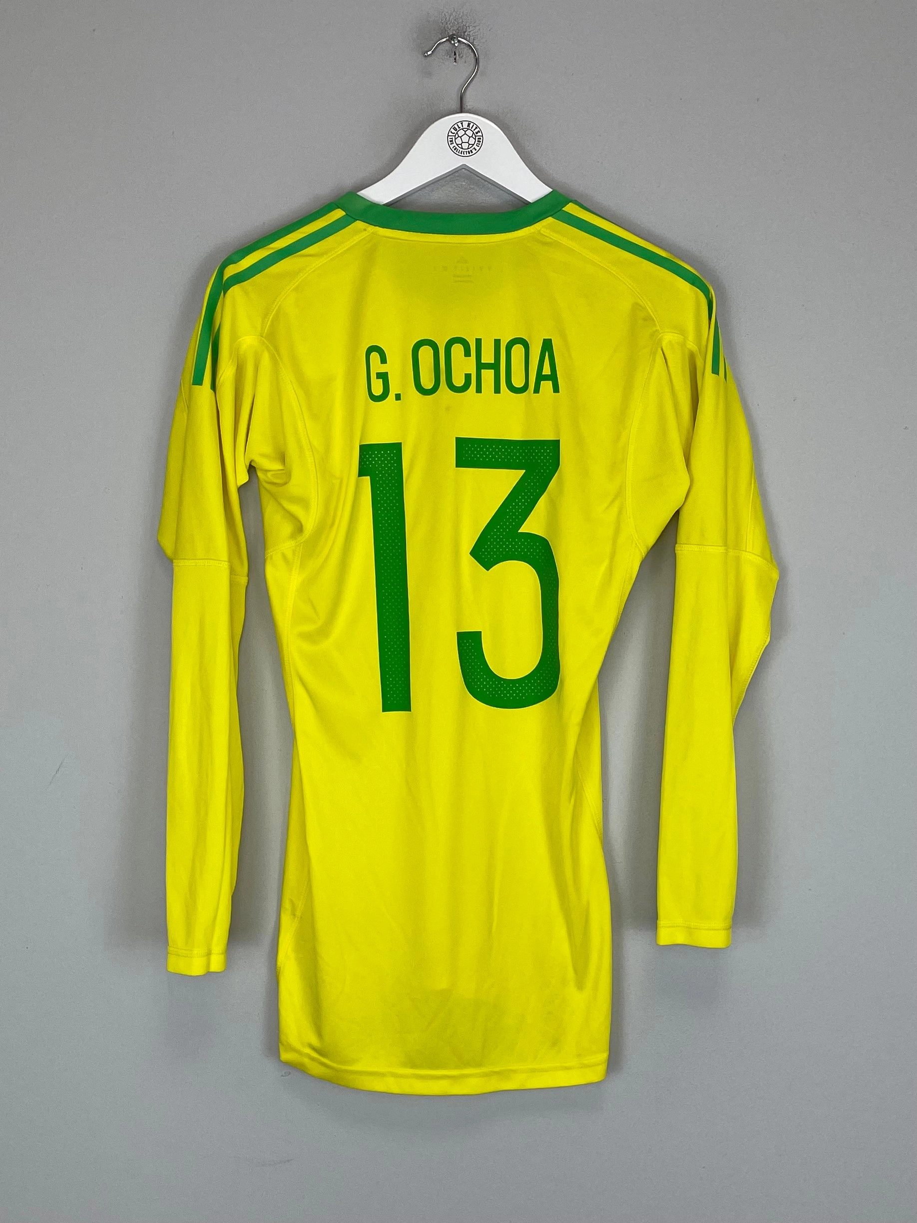 2017 MEXICO OCHOA #13 GK SHIRT (S) ADIDAS Movement Ready Friction Dispersing Weave